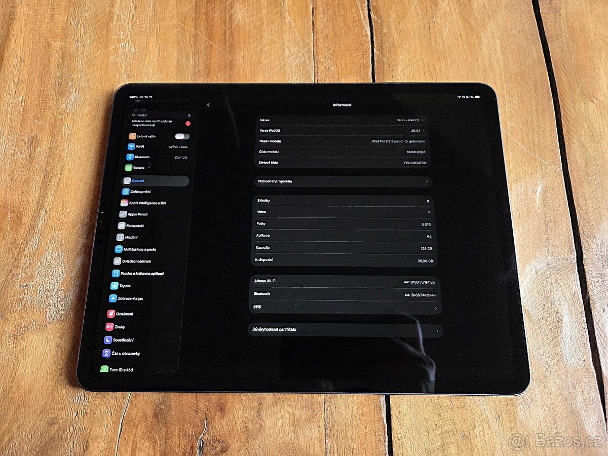 Apple Ipad Pro M1 12,9" 128GB - 3