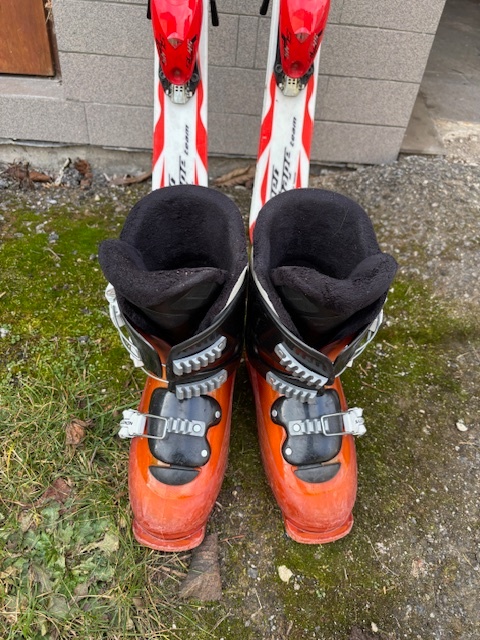dětské lyže 117cm + boty 23 - 3