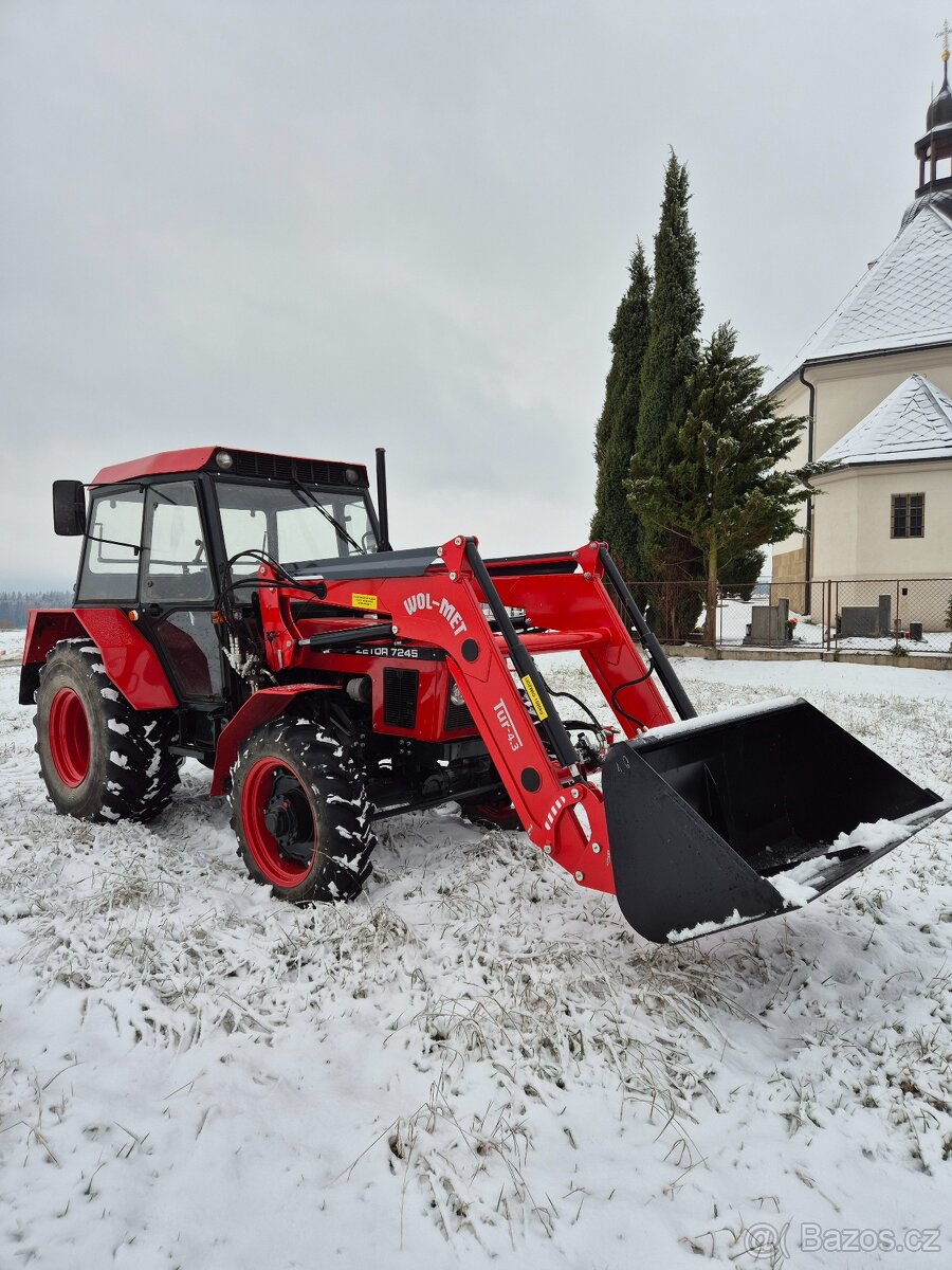 Zetor 7245 horal systém - 3