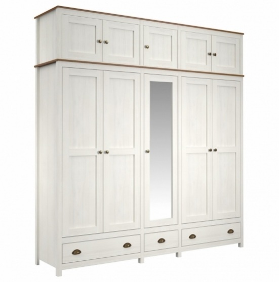 Dřevěná skříň 5dveřová TOPAZIO 206284 - 3