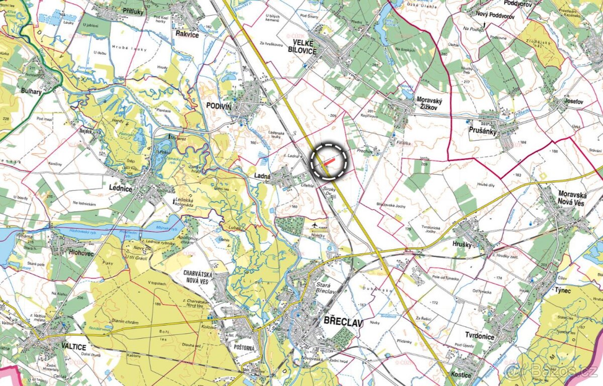 Zemědělská půda, prodej, Ladná, Břeclav - 3