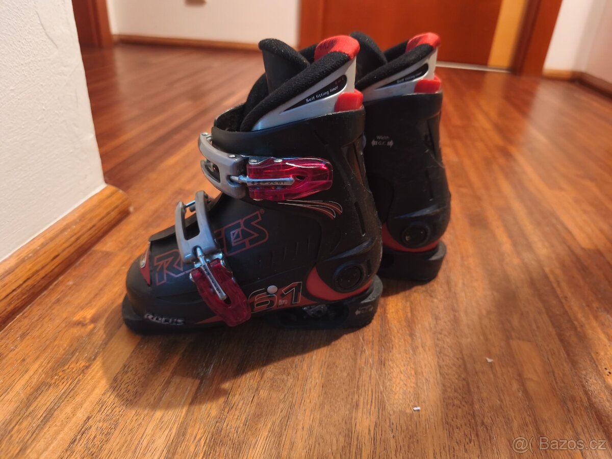 Prodám dětské lyže HEAD Super Shape Length 87 cm s vázáním - 3