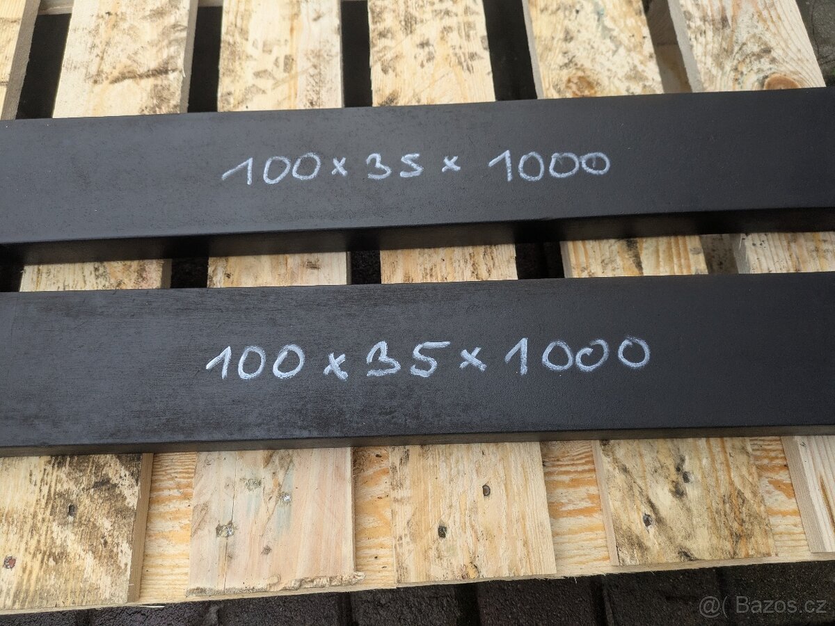 nosné vidlice 100 x 35 x1000 mm - 3