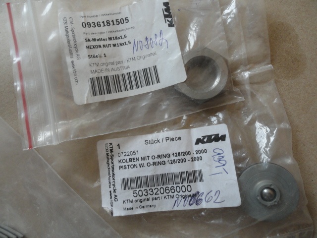 KTM LC 4 originální díly spojky - 3