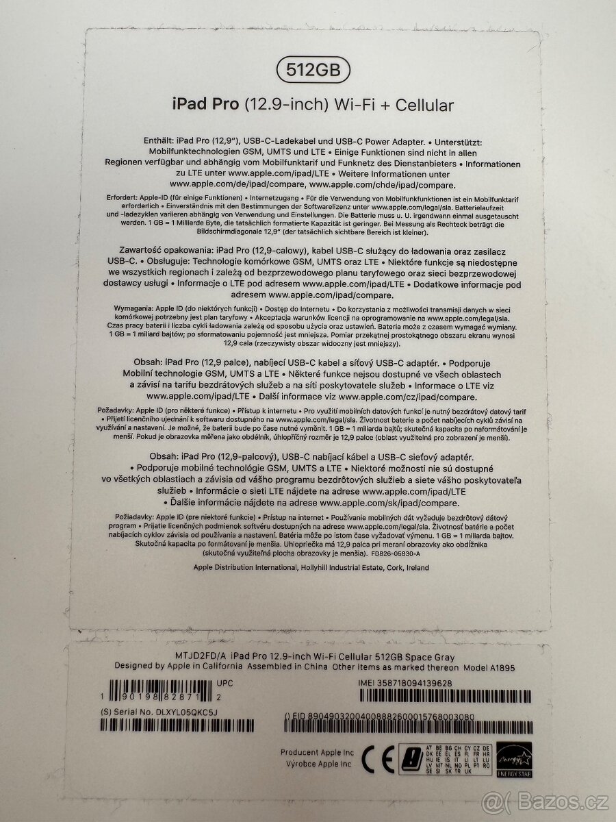 iPad Pro (12,9 palce) (3,generace) - 3