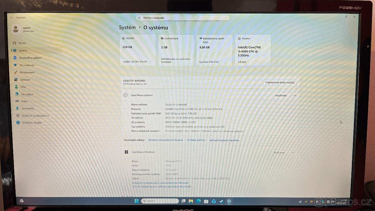Počítač HP Elitedesk G2 SFF - 3