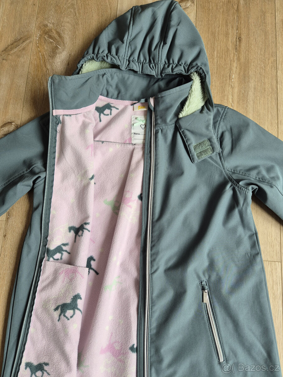Dívčí softshellový kabát vel. 146-152 - 3