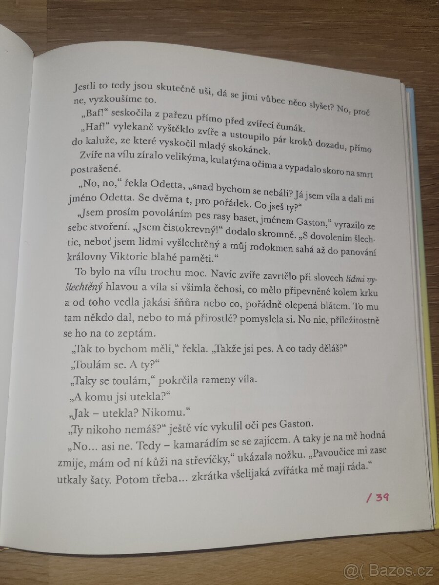 Víla Odetta dětská kniha knížka - 3