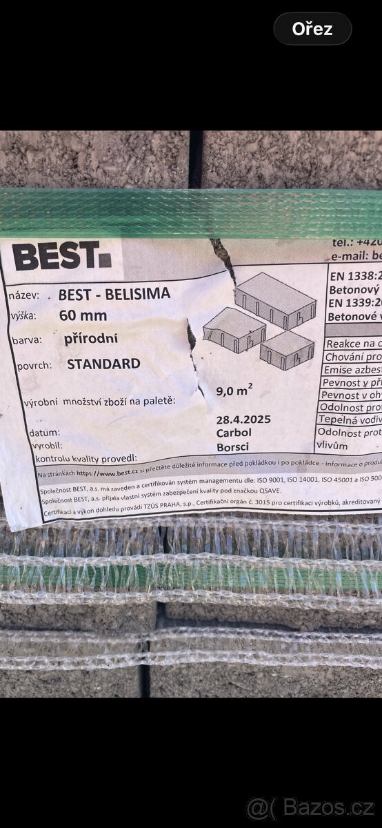 Belisima přírodní tl. 6 cm - 3