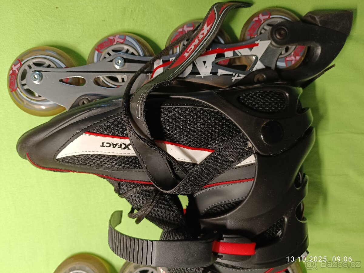 Prodám PÁNSKÉ KOLEČKOVÉ BRUSLE, INLINE, vel. 45 - 3