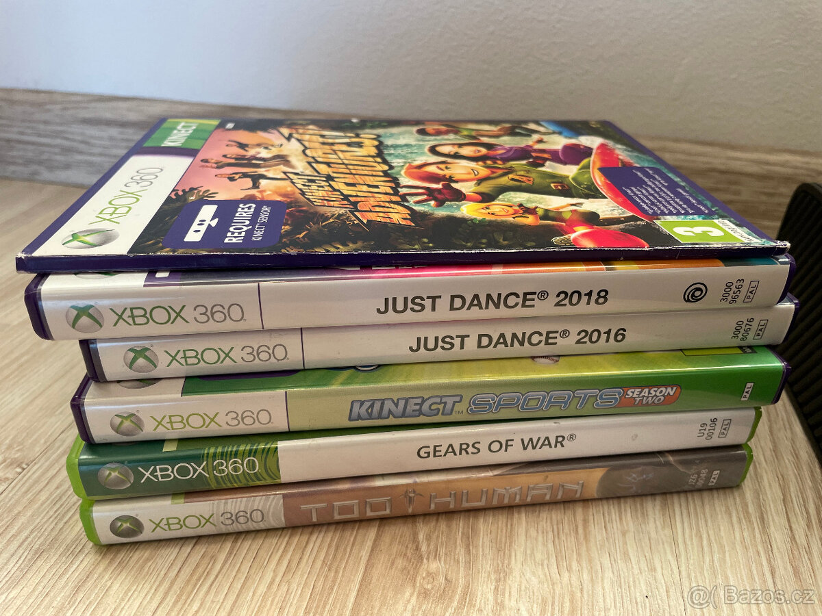 Xbox 360 + kinect + hry - 3
