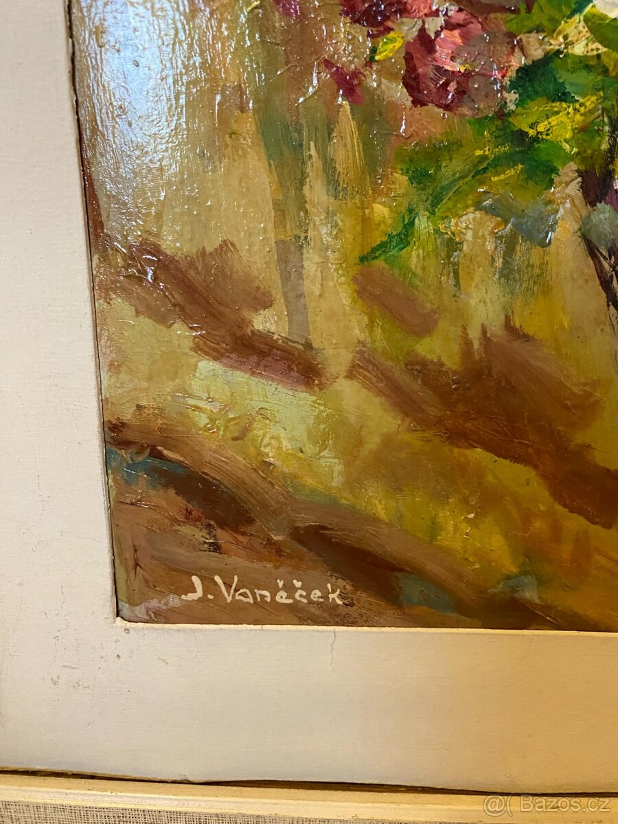 Stary obraz. J. Vaneček - 3