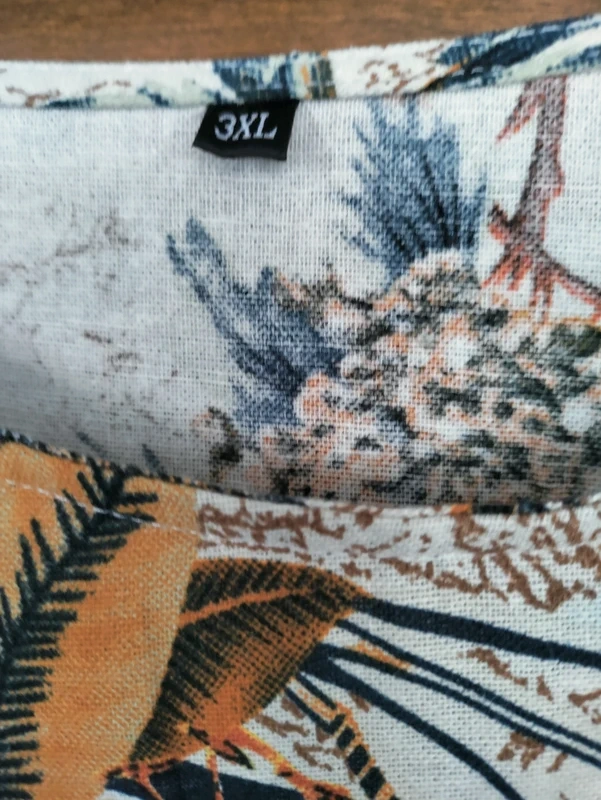 Šaty lněného vzhledu - 3