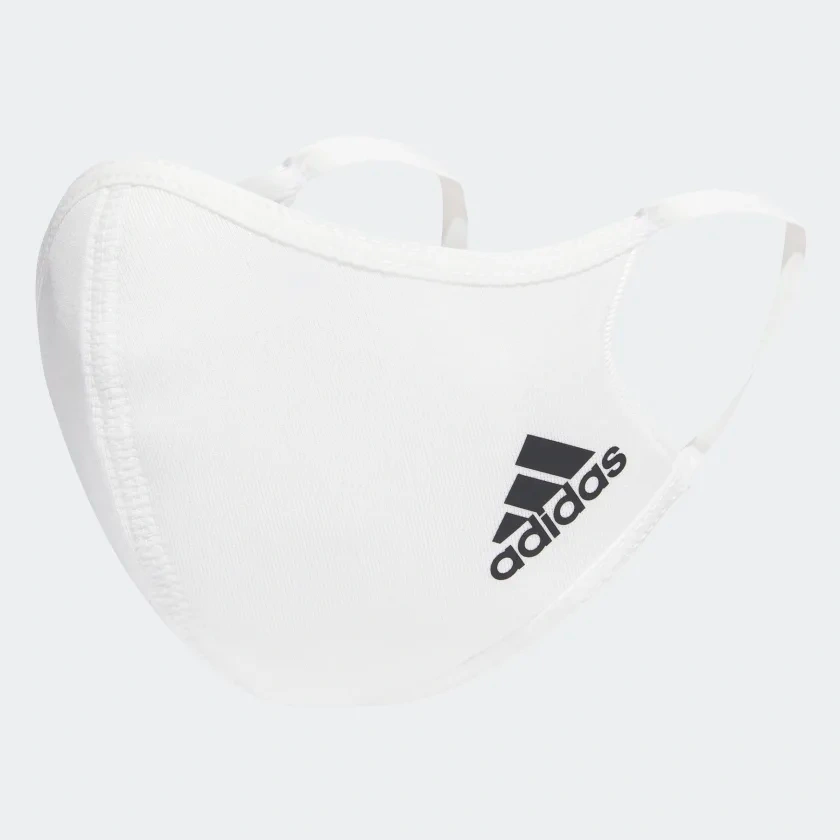ADIDAS rouška FACE COVERS 3 in PACK XS/S (bílá) - 3