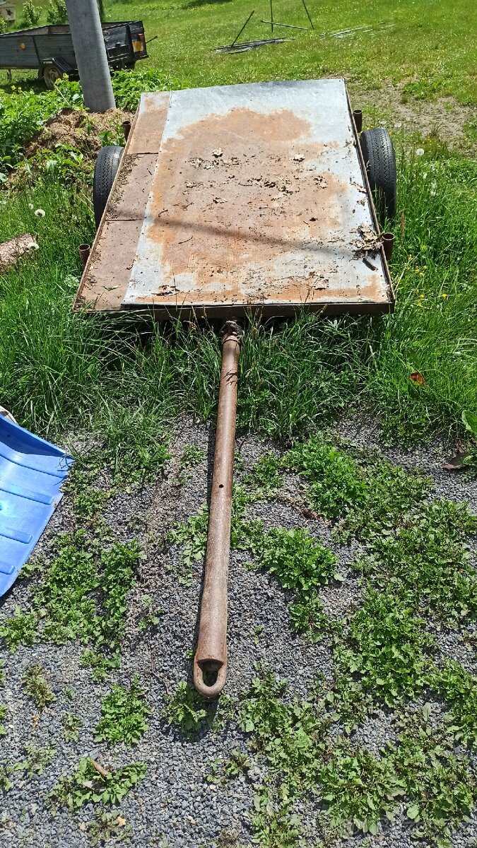 Vozík, vlečka za traktor, čtyřkolku - 3