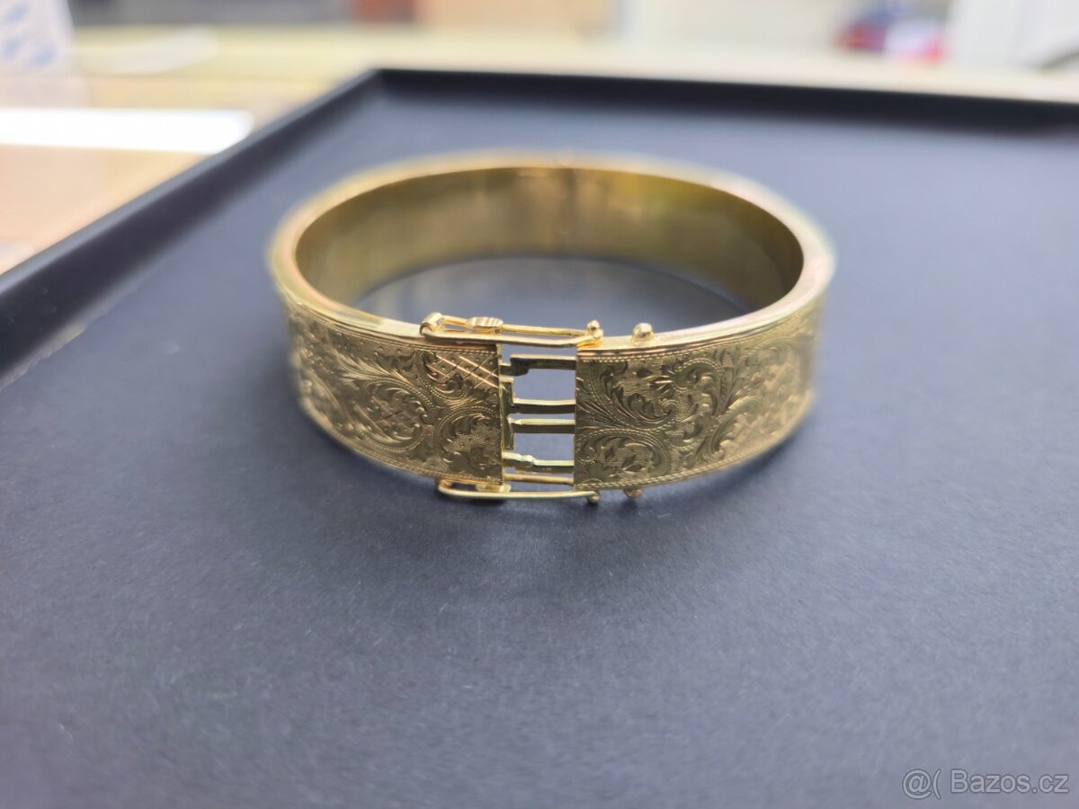 Prodám náramek ze 14k zlata , 585/1000 - 3