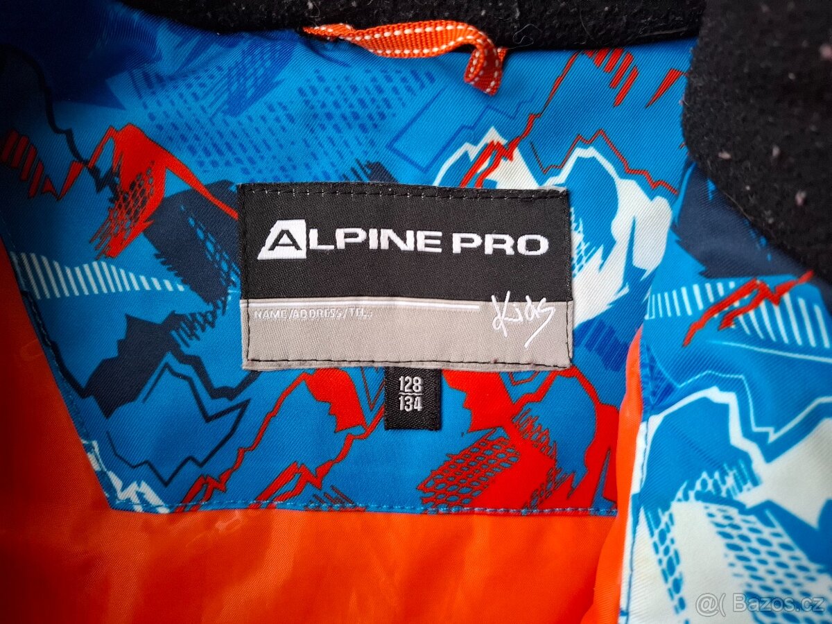 Dětská zimní bunda na lyžování vel. 128/134 - 3