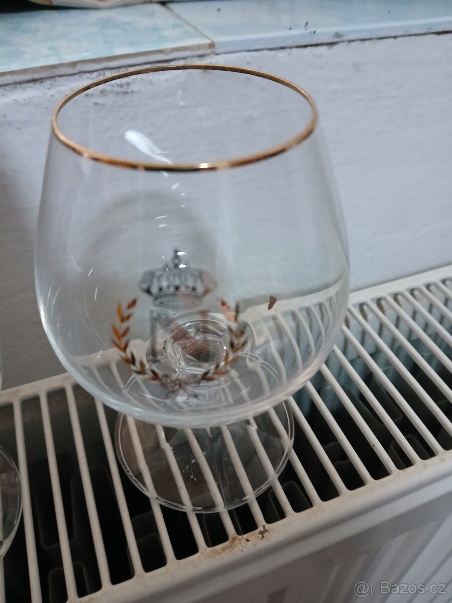 RETRO SKLENICKY NA VINO - 3