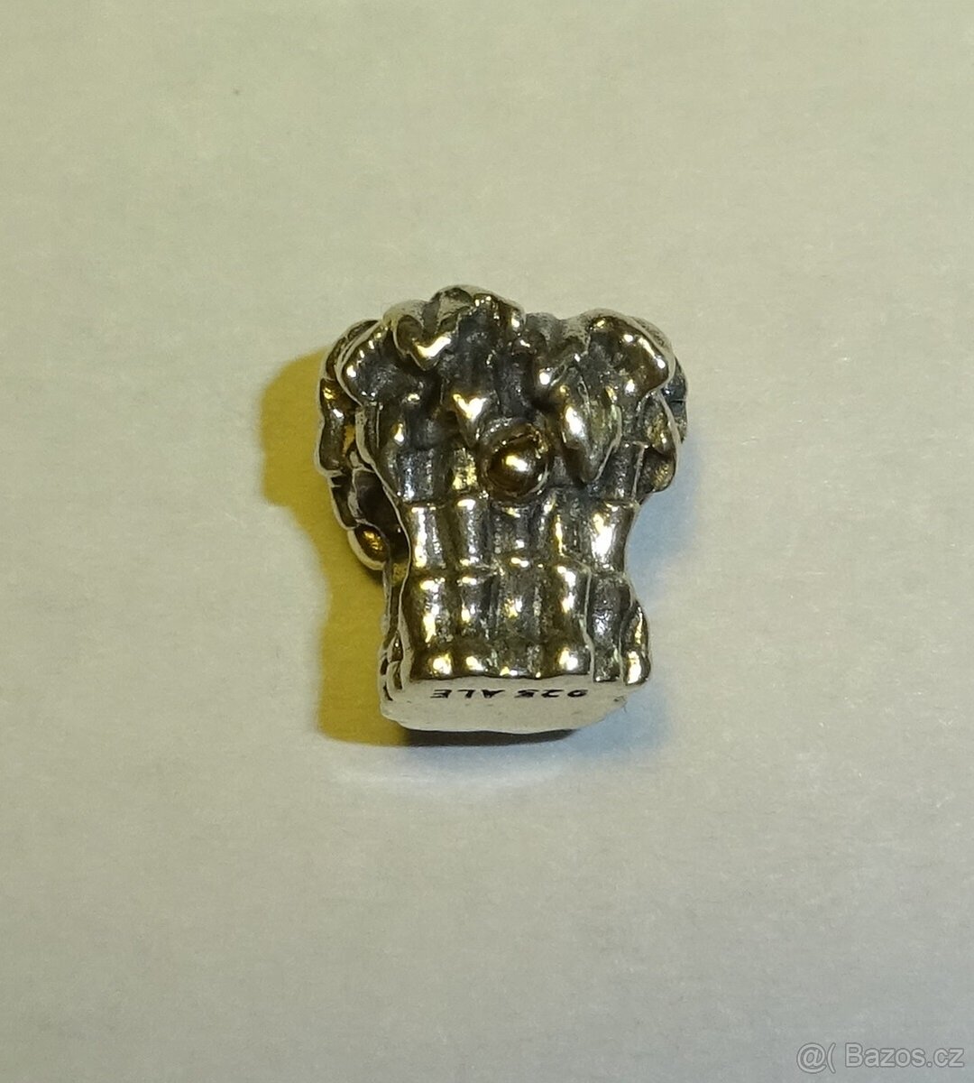 Přívěsek PANDORA- PALMA. Stříbro + zlato. Nový - 3