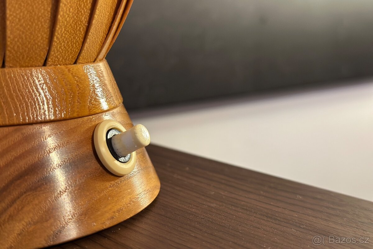 Raritní lampička Dřevotvar - 3