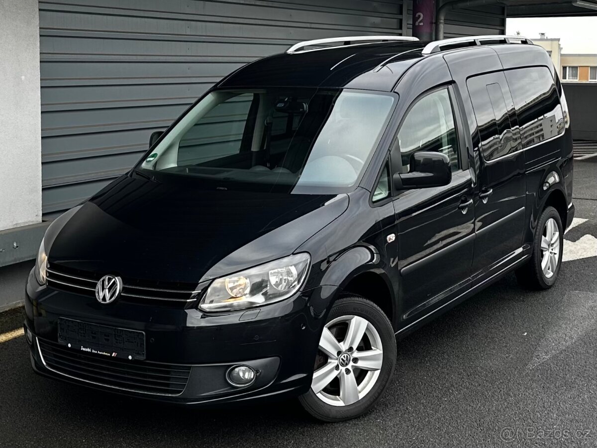 Maxi 2.0tdi 125kw Highline 281000km, DSG, Navi, 5míst - 3