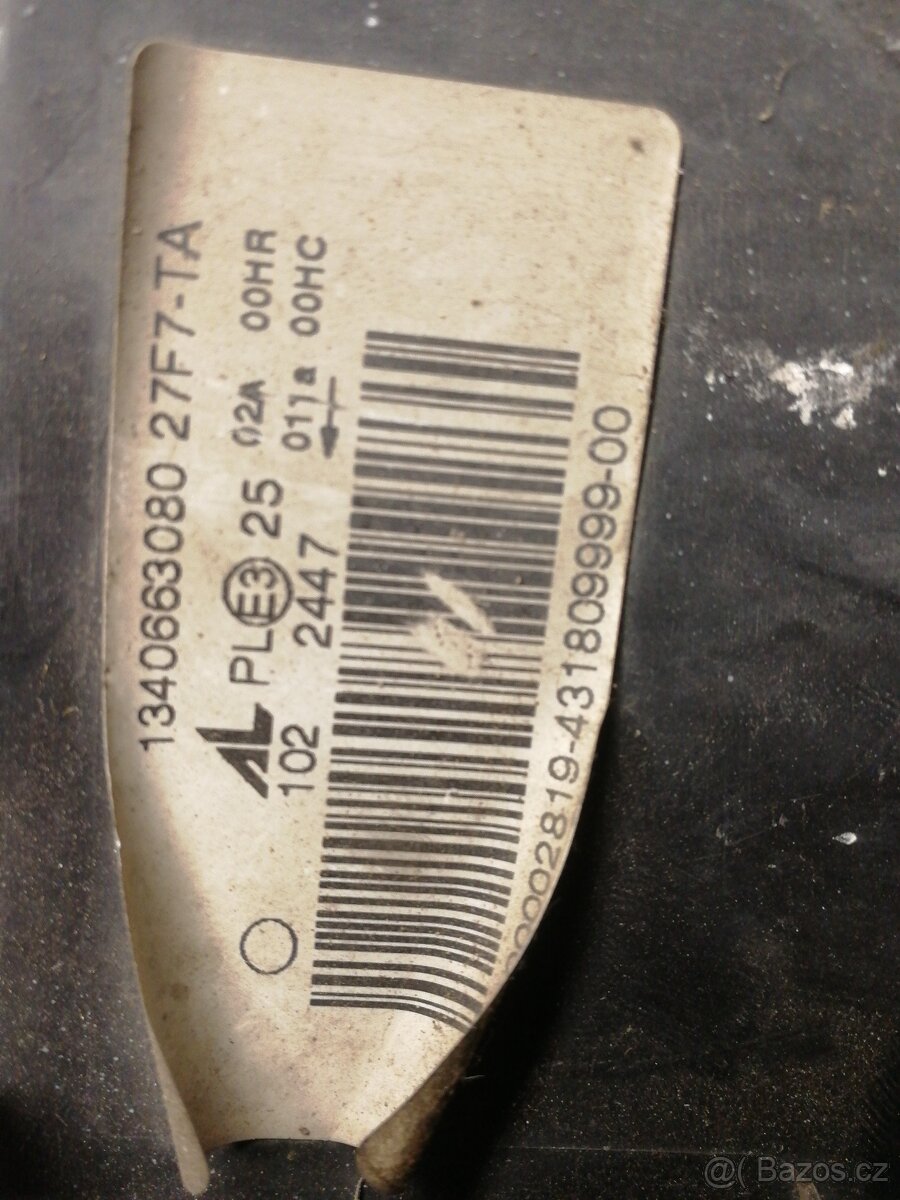 Peugeot Boxer predni svetlo - 3