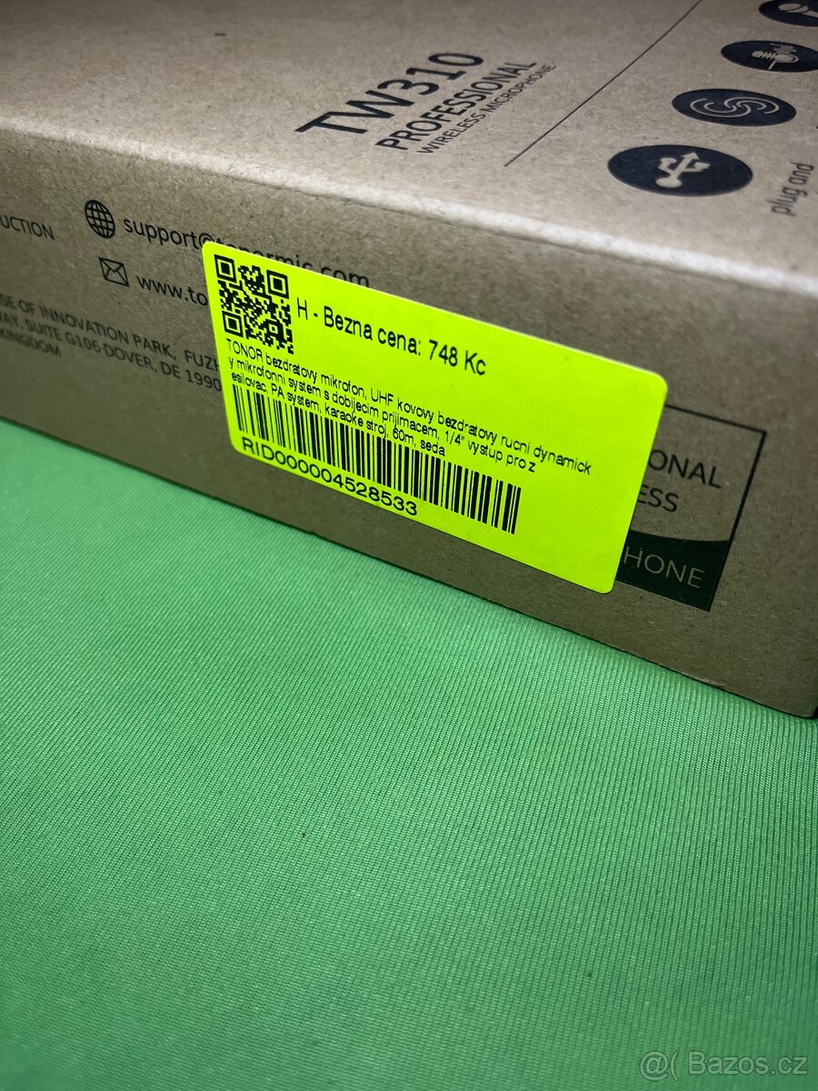 Bezdrátový mikrofon Tonor TW310 Nový, Amazon - 3
