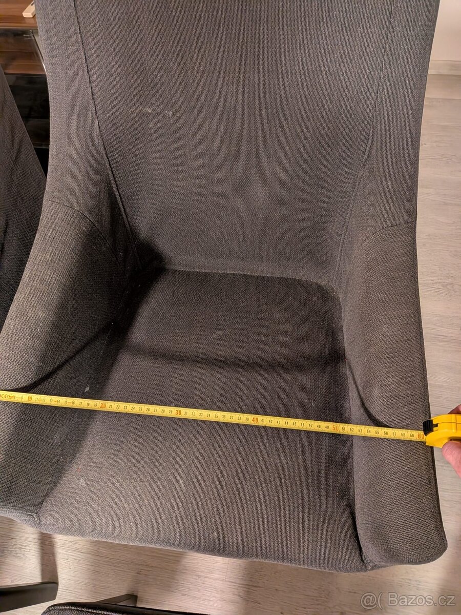 Židle s podnožkou SAKARIAS - 3