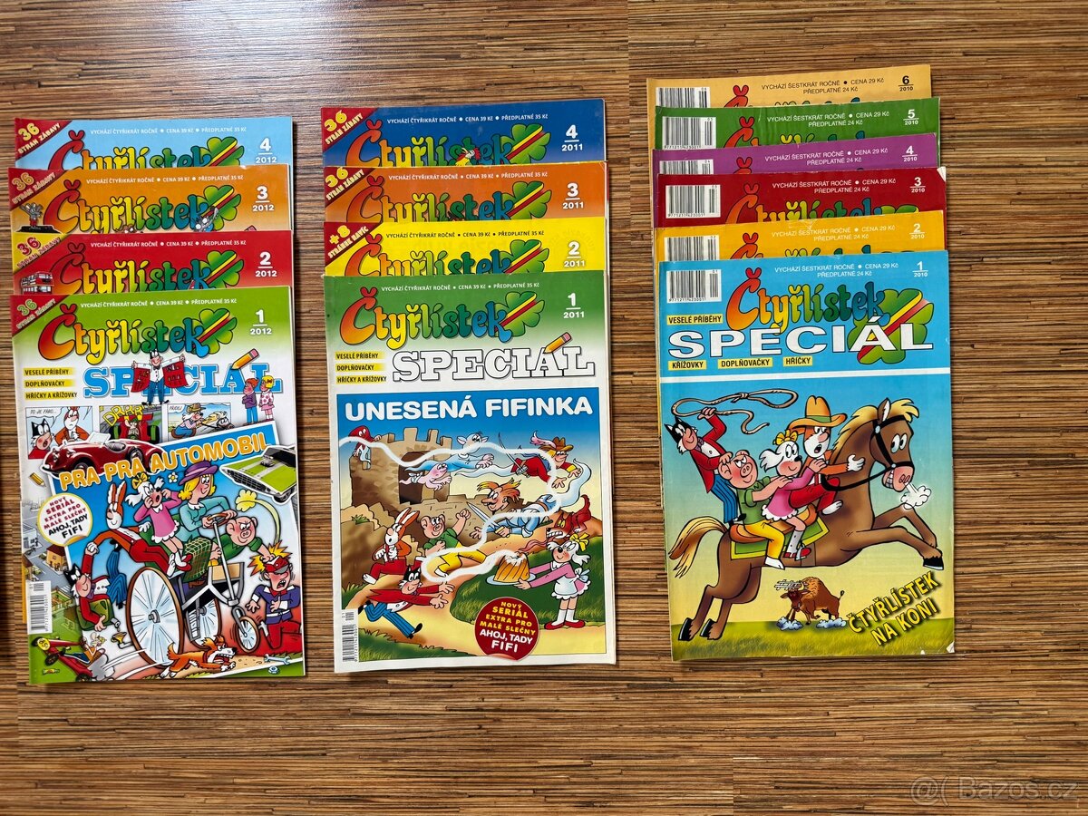 Časopisy Čtyřlístek SPECIÁL, AHOJ TADY FIFI - 3