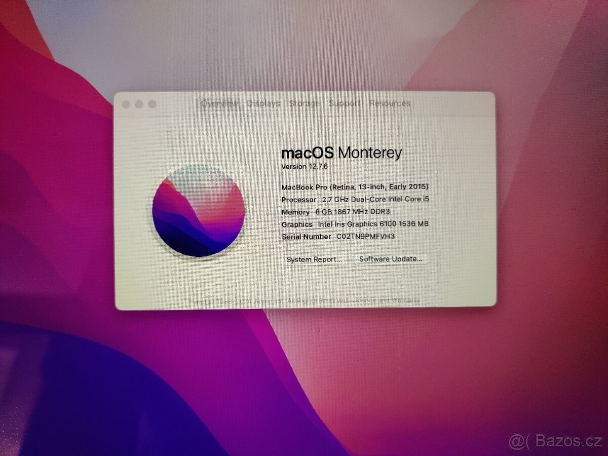 MacBook Pro 13", Early 2015, i5, 8GB RAM, 128GB SSD - 3