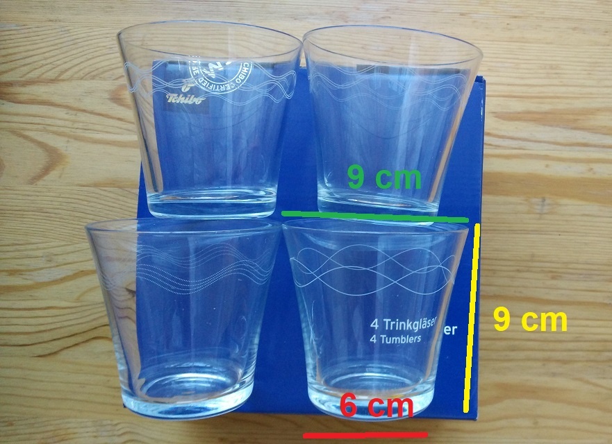 4x či 8x či 12x sklenice + dřevěný podtácek, super luxusní - 3