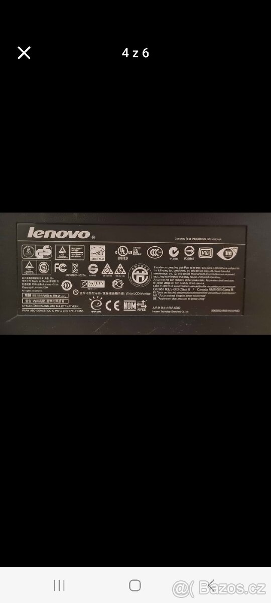 Monitor 22'' Lenovo ThinkVision - 3