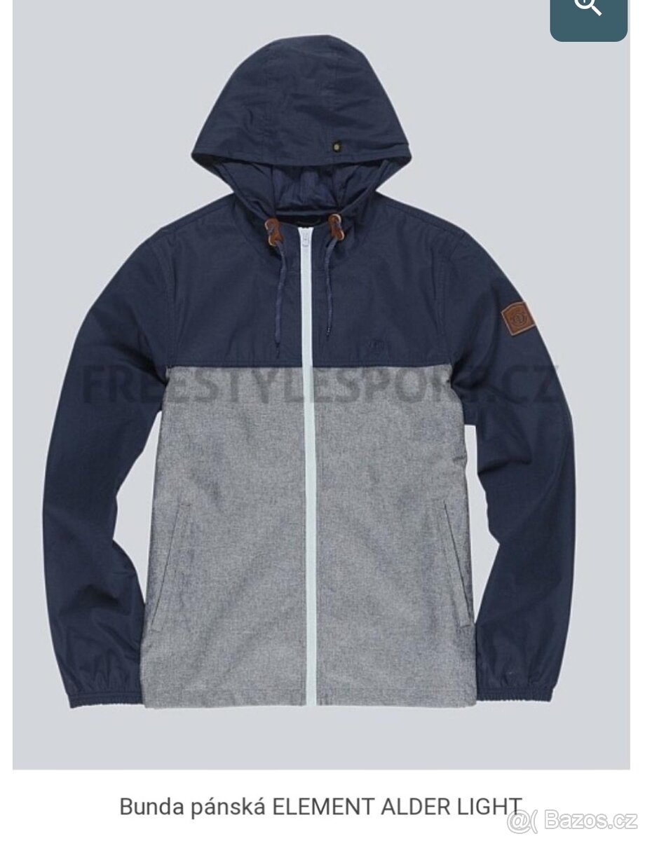 Bunda pánská ELEMENT ALDER LIGHT Jarní/podzimní NOVÁ - 3