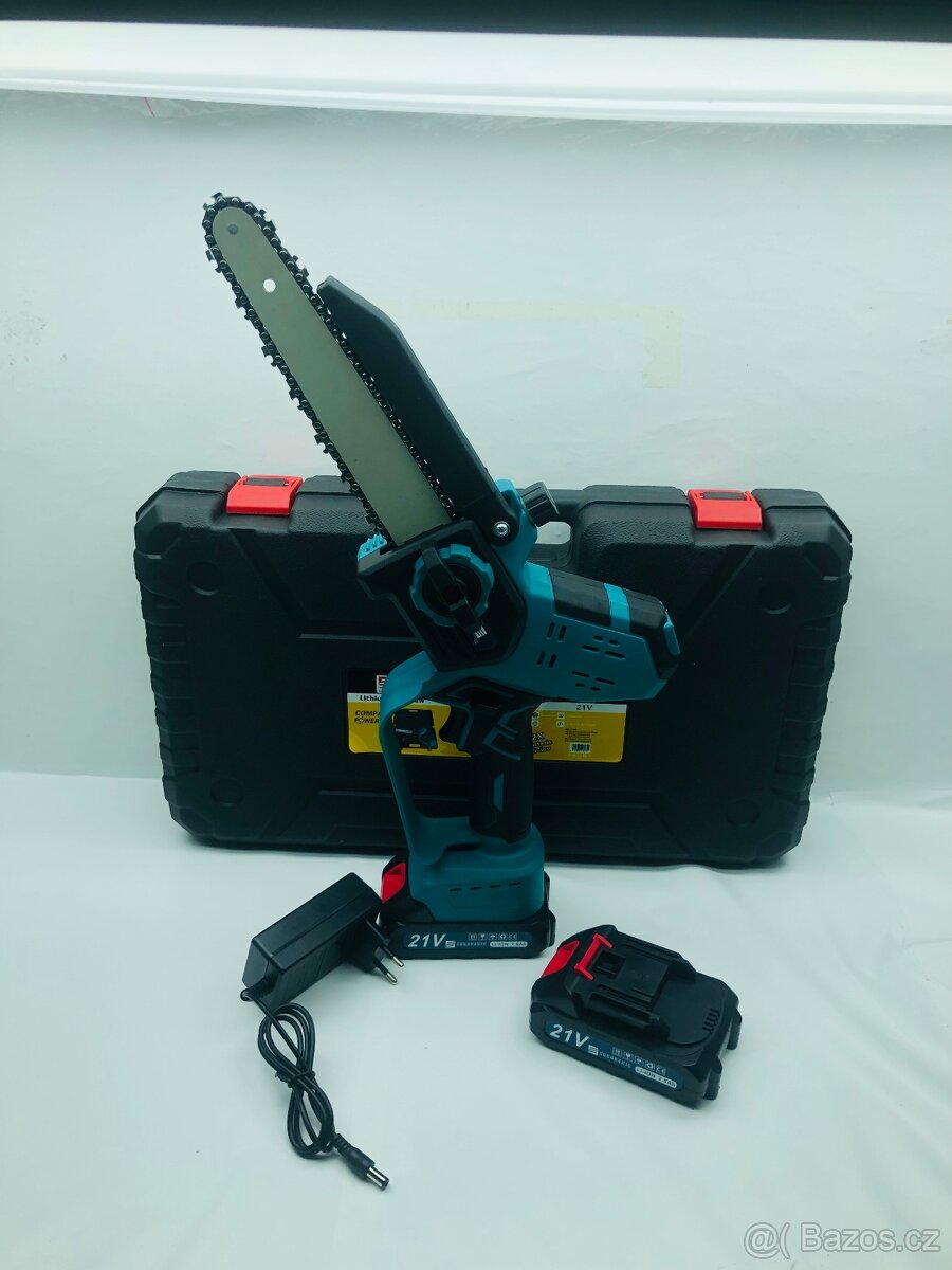 Aku pila 8” s aut. mazáním + 2xbaterie - 3