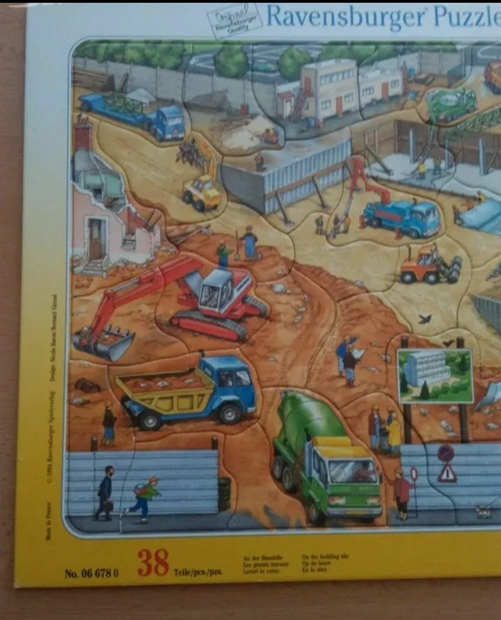 Puzzle staveniště - 3