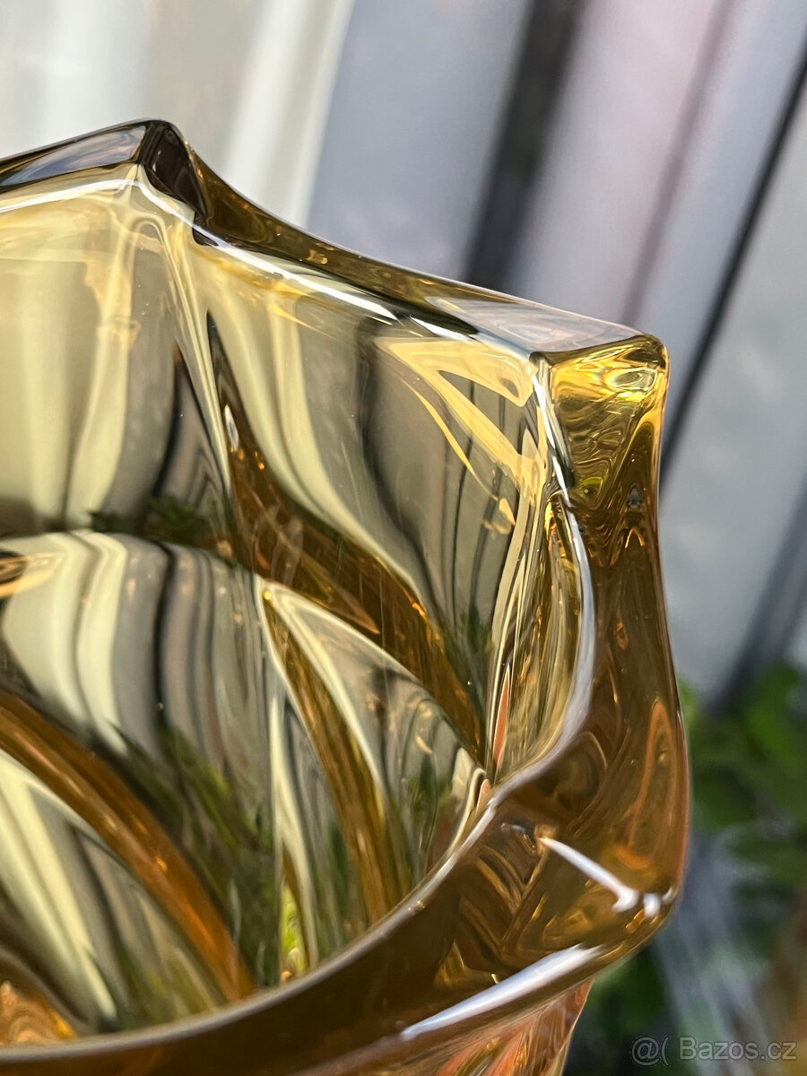 Křišťálová váza Flamenco 29 cm Bohemia Treasury - 3