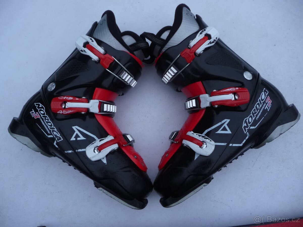 356. Lyže ATOMIC - 140 cm + boty NORDICA 39,5eu - se - 3