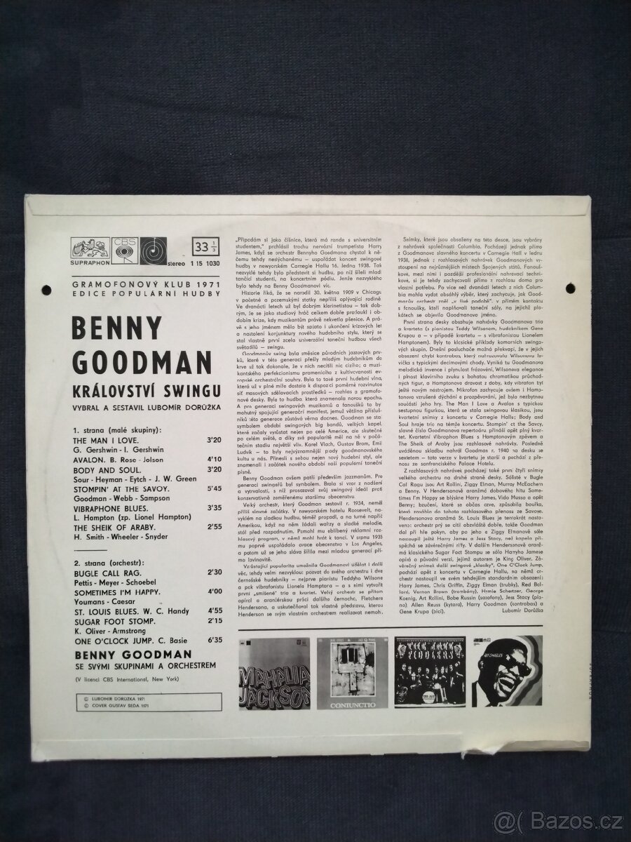 LP Benny Goodman - 3