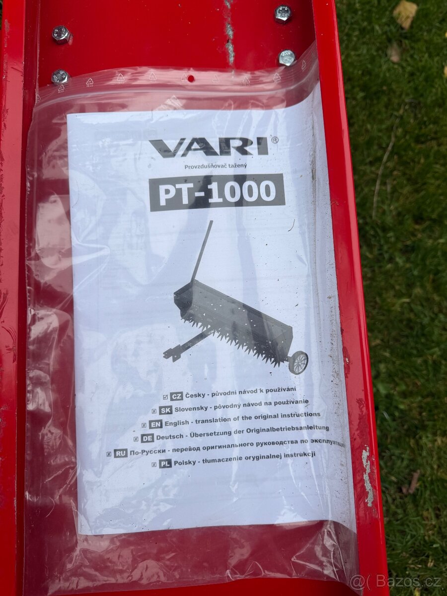 Provzdušňovač tažený VARI PT-1000 - 3