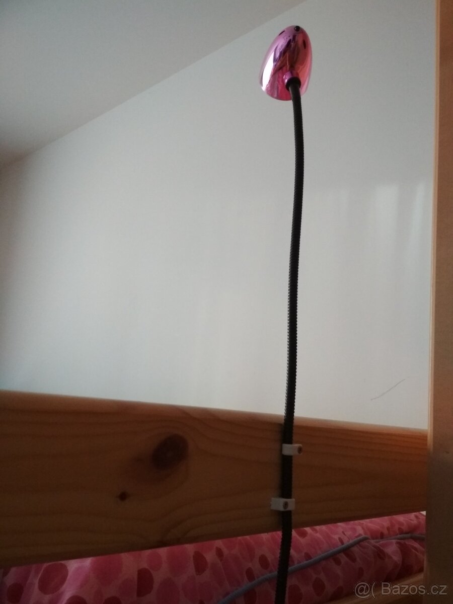 Vyvýšená postel Flexa „pro princezny“ s doplňky - 3