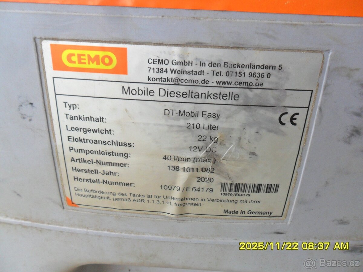 Mobilní nádrž na naftu - 3