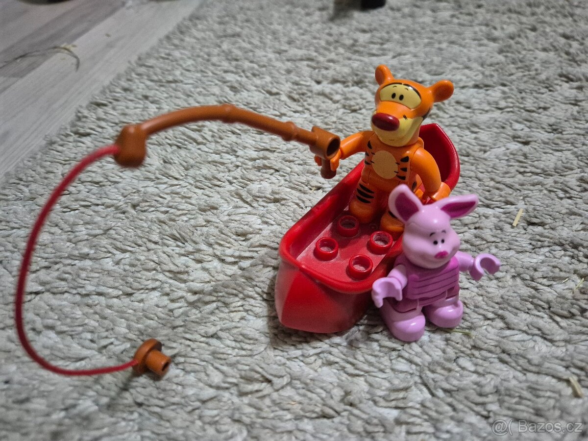 LEGO Duplo cca 6 kg – figurky Peppa Pig, auta, kostky - 3