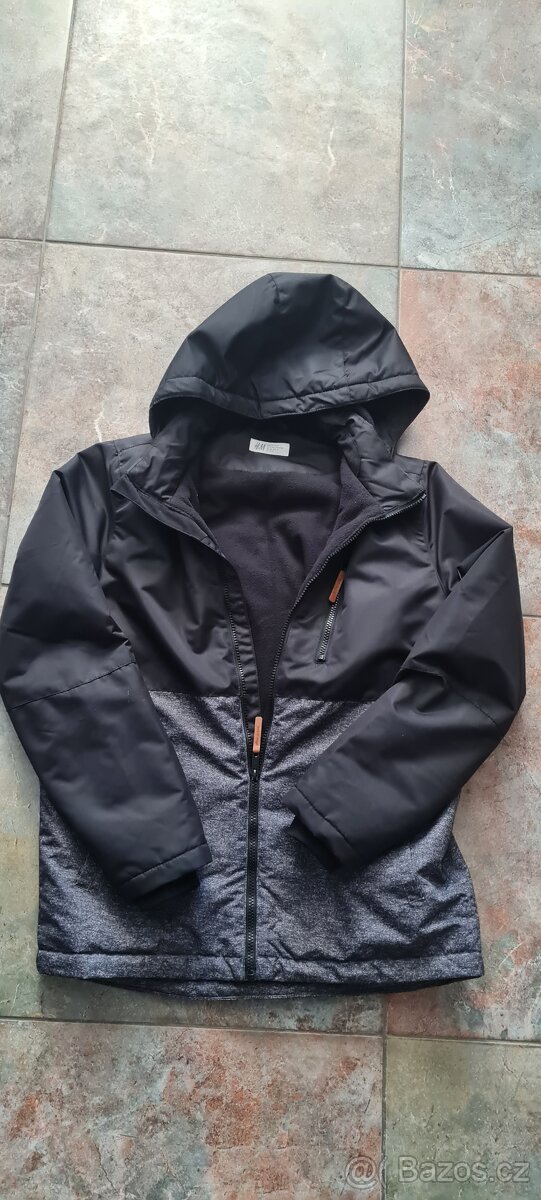 Zimní bunda H&M 164 - 3