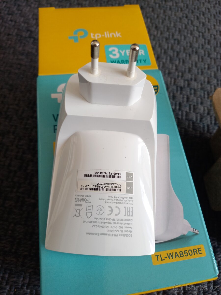 Prodám TP-Link TL-WA850RE Wi-Fi extender - 3