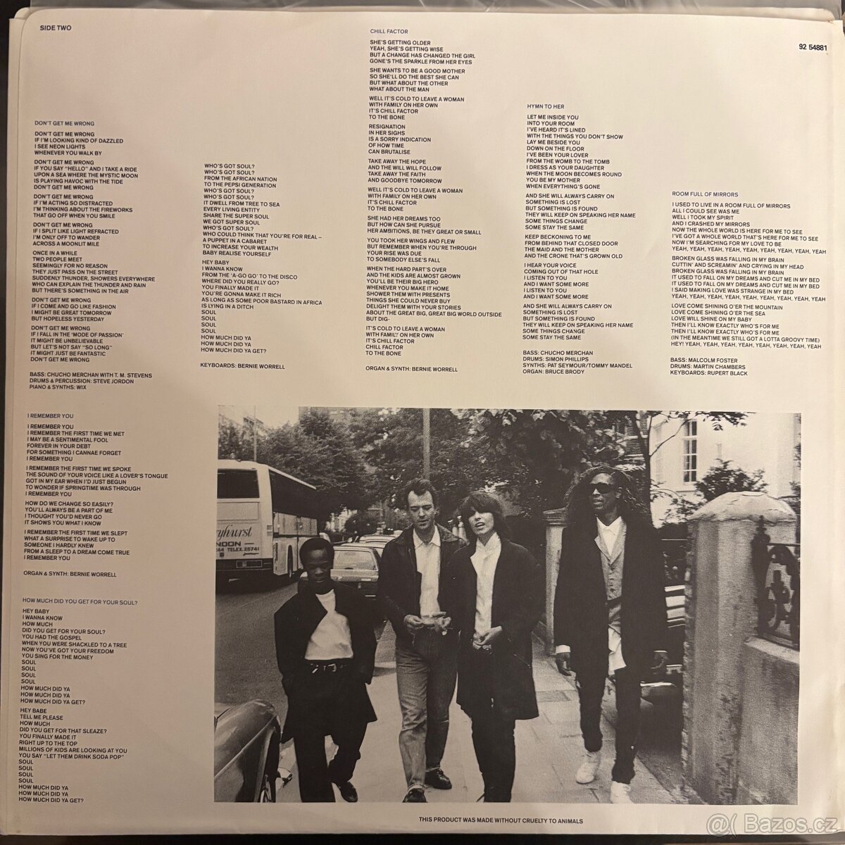 The Pretenders — Get Close. LP - 3