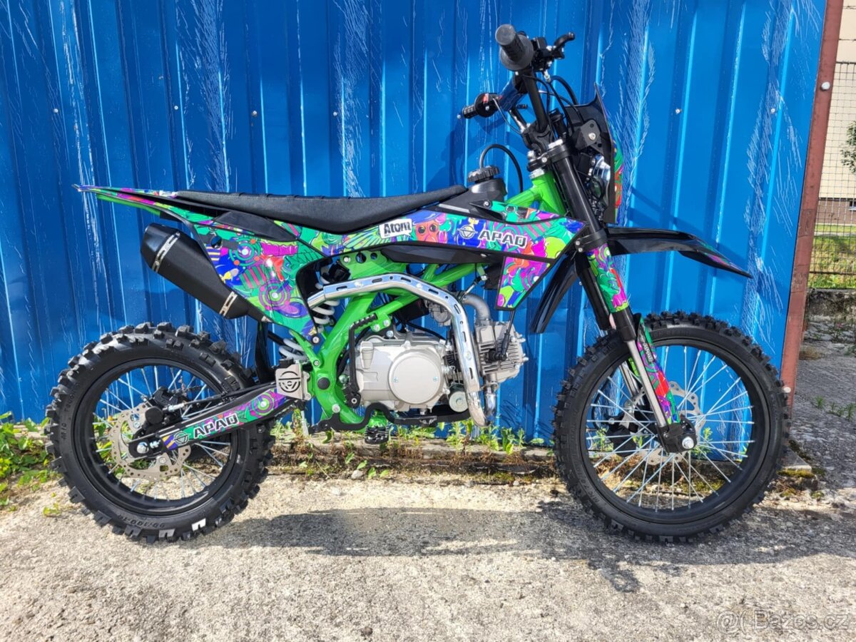 Pitbike APAQ 125ccm 17"/14" E-START + světlo