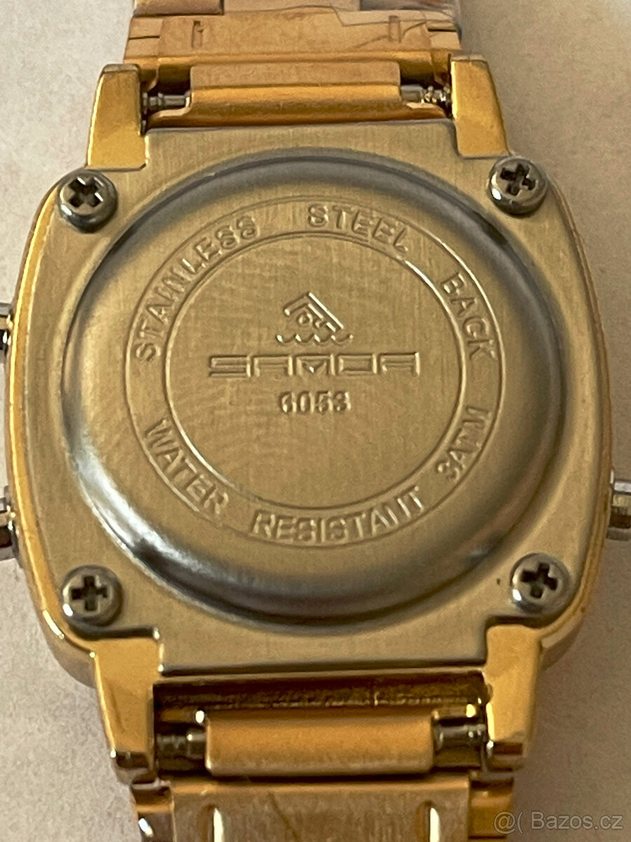 Retro digitálky damské s alarmem, stopkami - 3