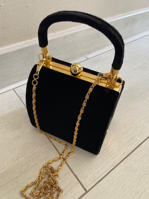 Černá společenská kabelka - 3