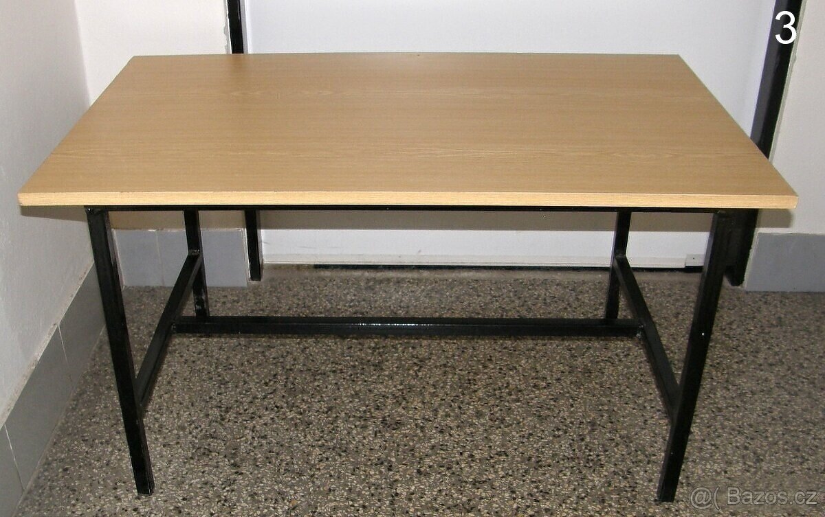Pracovní stůl 155x68cm,105x60cm,105x65cm, 80x80cm, 120x70cm - 3