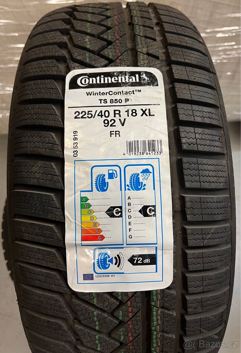 225/40R18 92H CONTINENTAL 850P zimní pneu - 3